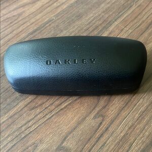 Oakley Matte Black Eyewear Case only.